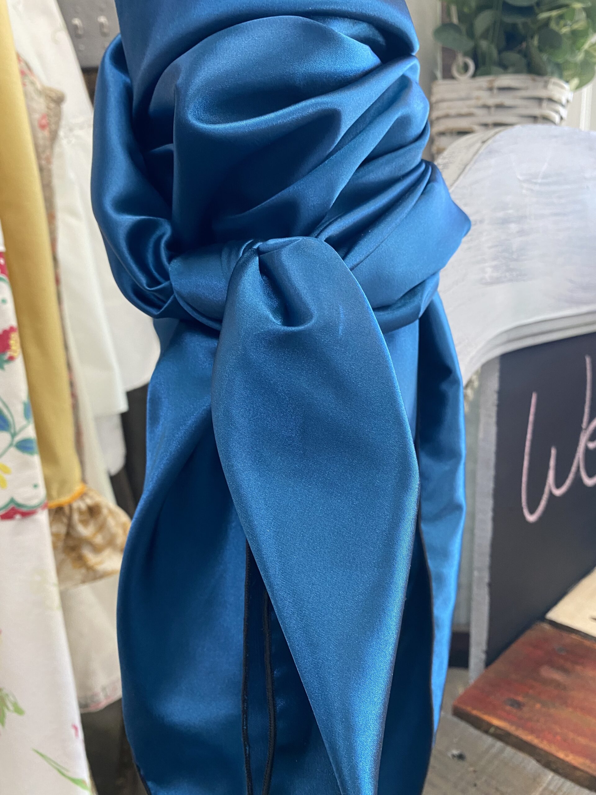 36x36" Solid Teal Wild Rag