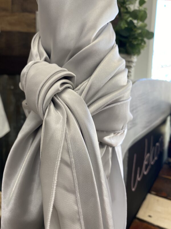 42x42" Bone White Solid Wild Rag