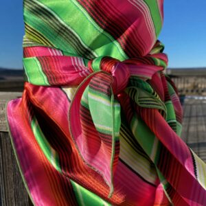 36x36" Watermelon Serape Wild Rag